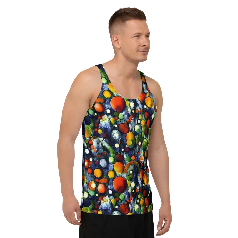 Neon Harvest on Men's Tank Top — Right Front