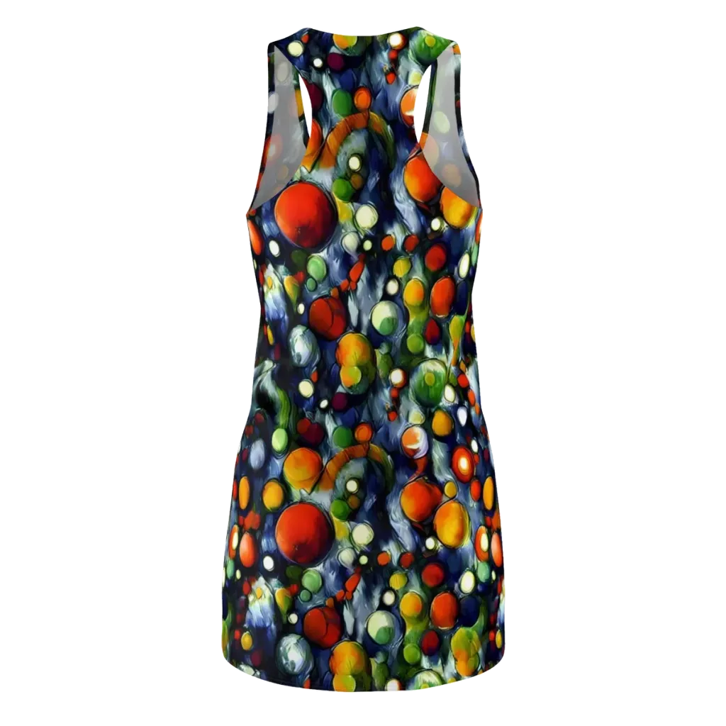Neon Harvest on Racerback Dress — Back