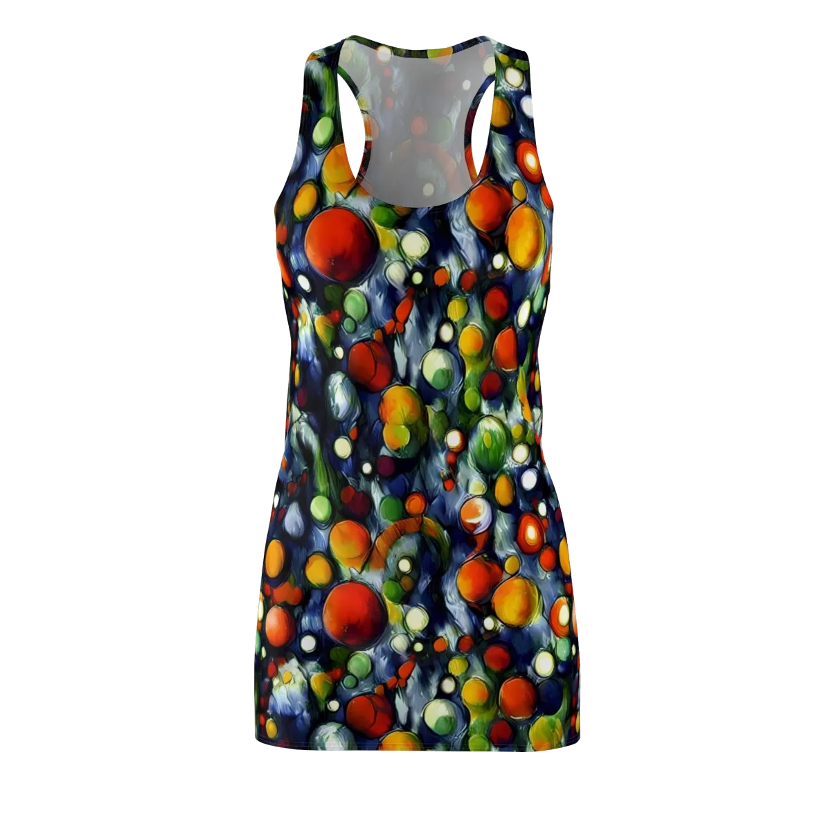 Neon Harvest on Racerback Dress — Front
