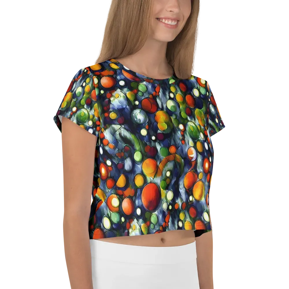Neon Harvest on Crop Tee — Right