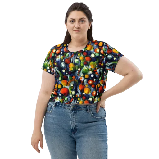 Neon Harvest on a Crop Tee