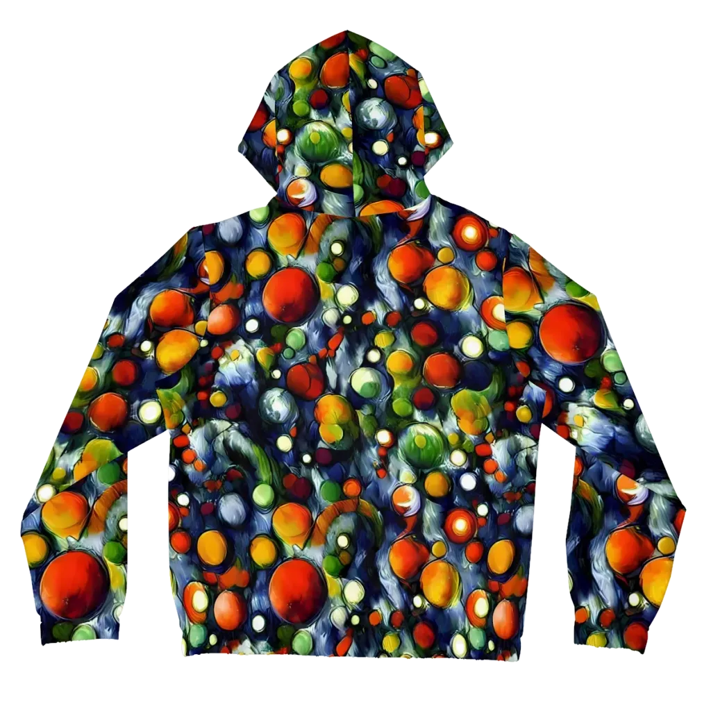 Neon Harvest on Women's Full-Zip Hoodie — Back