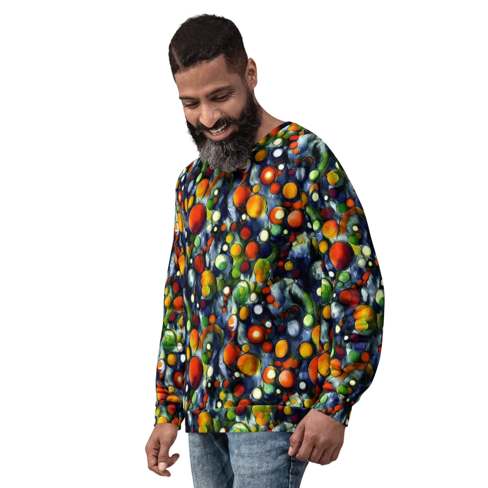 Neon Harvest on Sweatshirt — Left Front