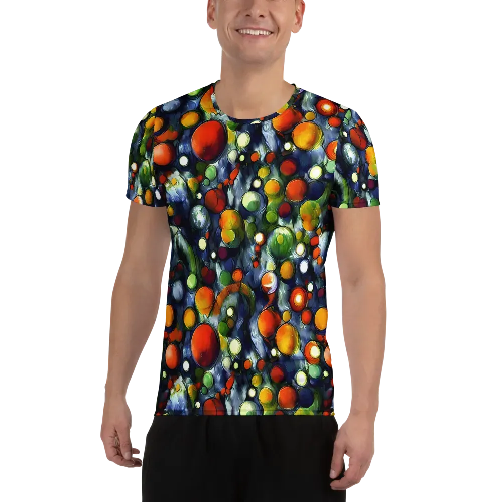 Neon Harvest on Men's Athletic T-Shirt — Front