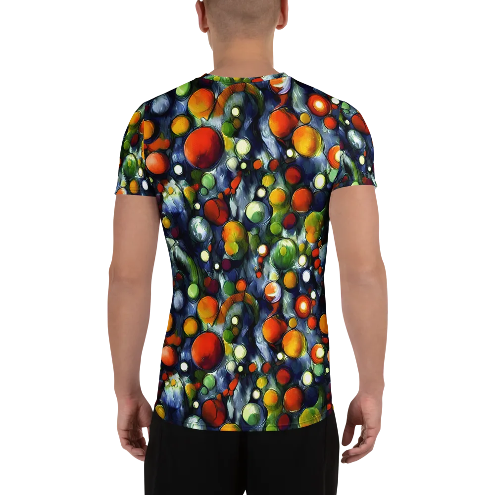 Neon Harvest on Men's Athletic T-Shirt — Back
