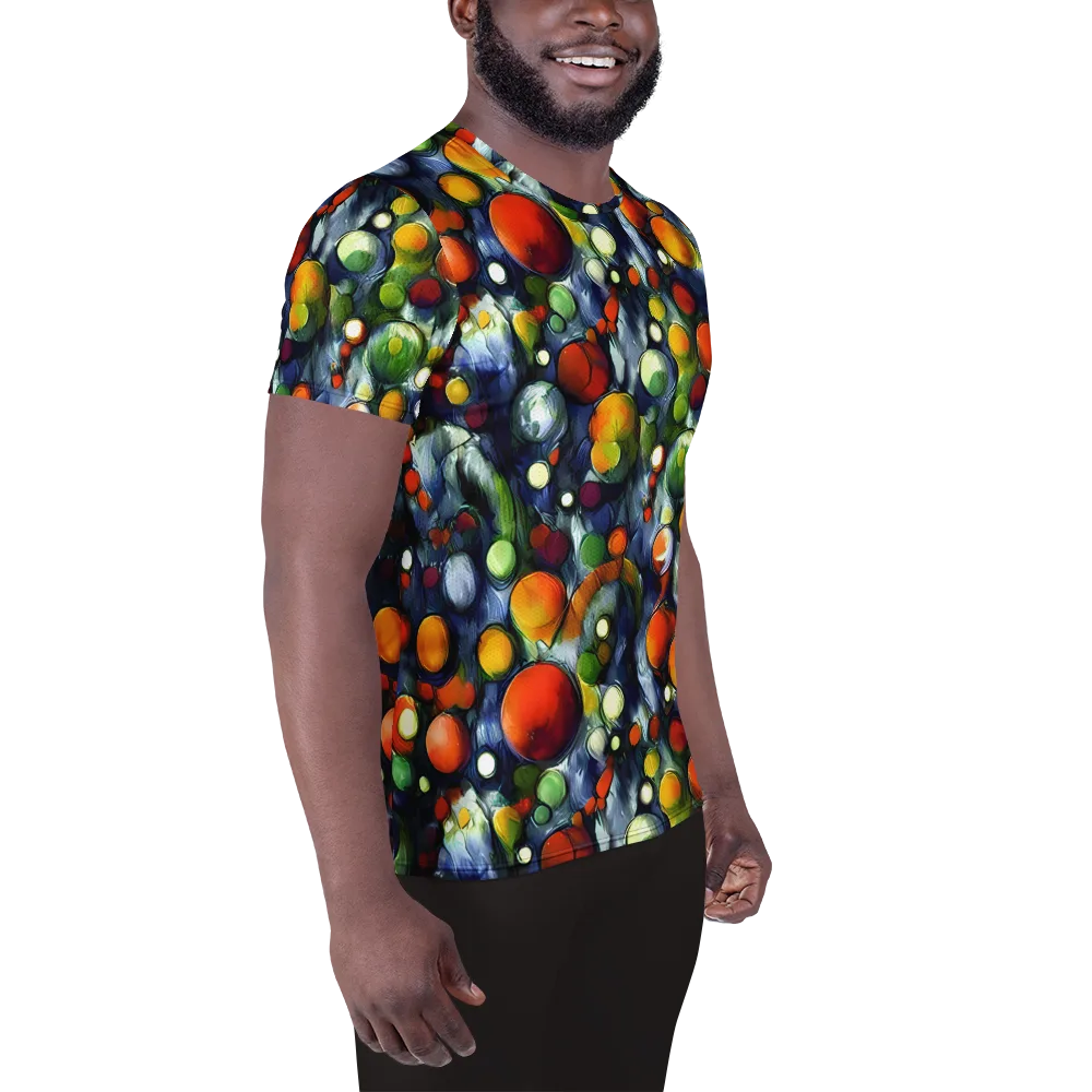 Neon Harvest on Men's Athletic T-Shirt — Right