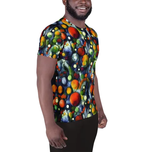 Neon Harvest on a Men's Athletic T-Shirt