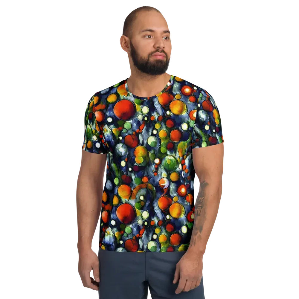 Neon Harvest on Men's Athletic T-Shirt — Front