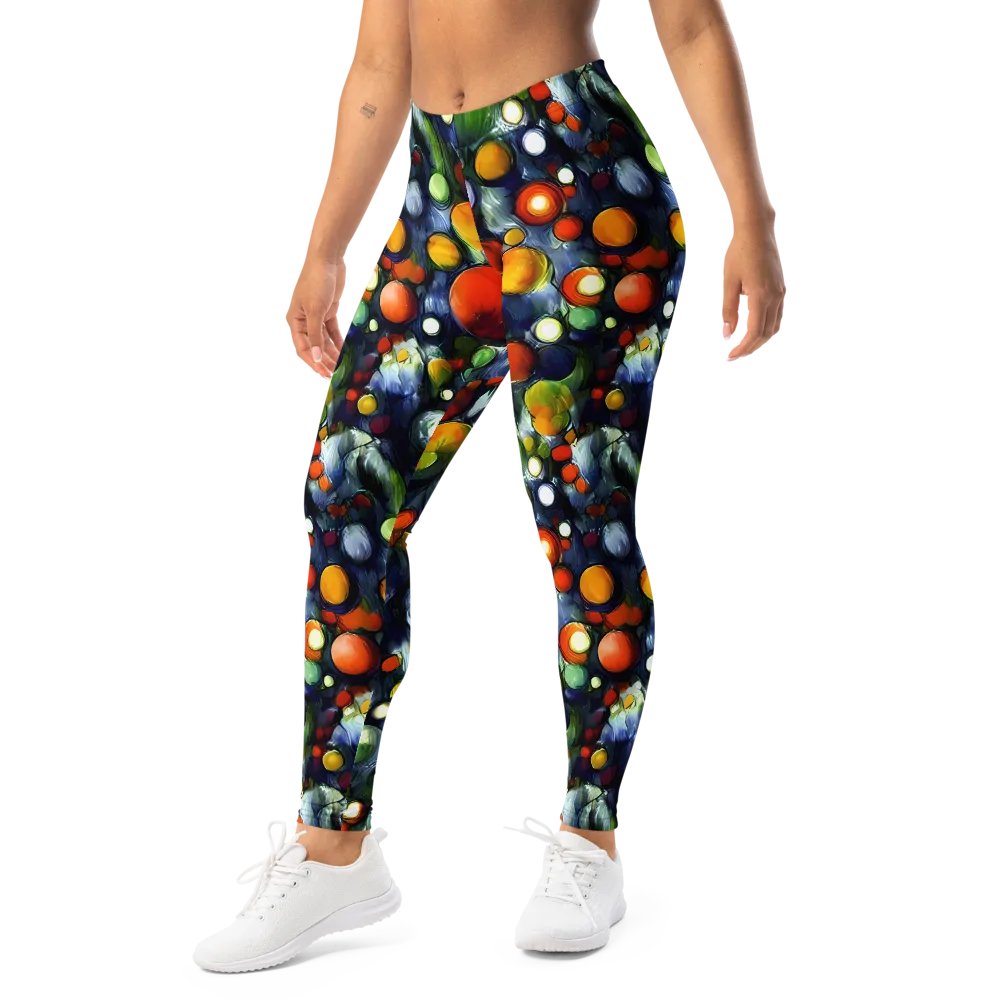 Neon Harvest on Leggings — Left Front