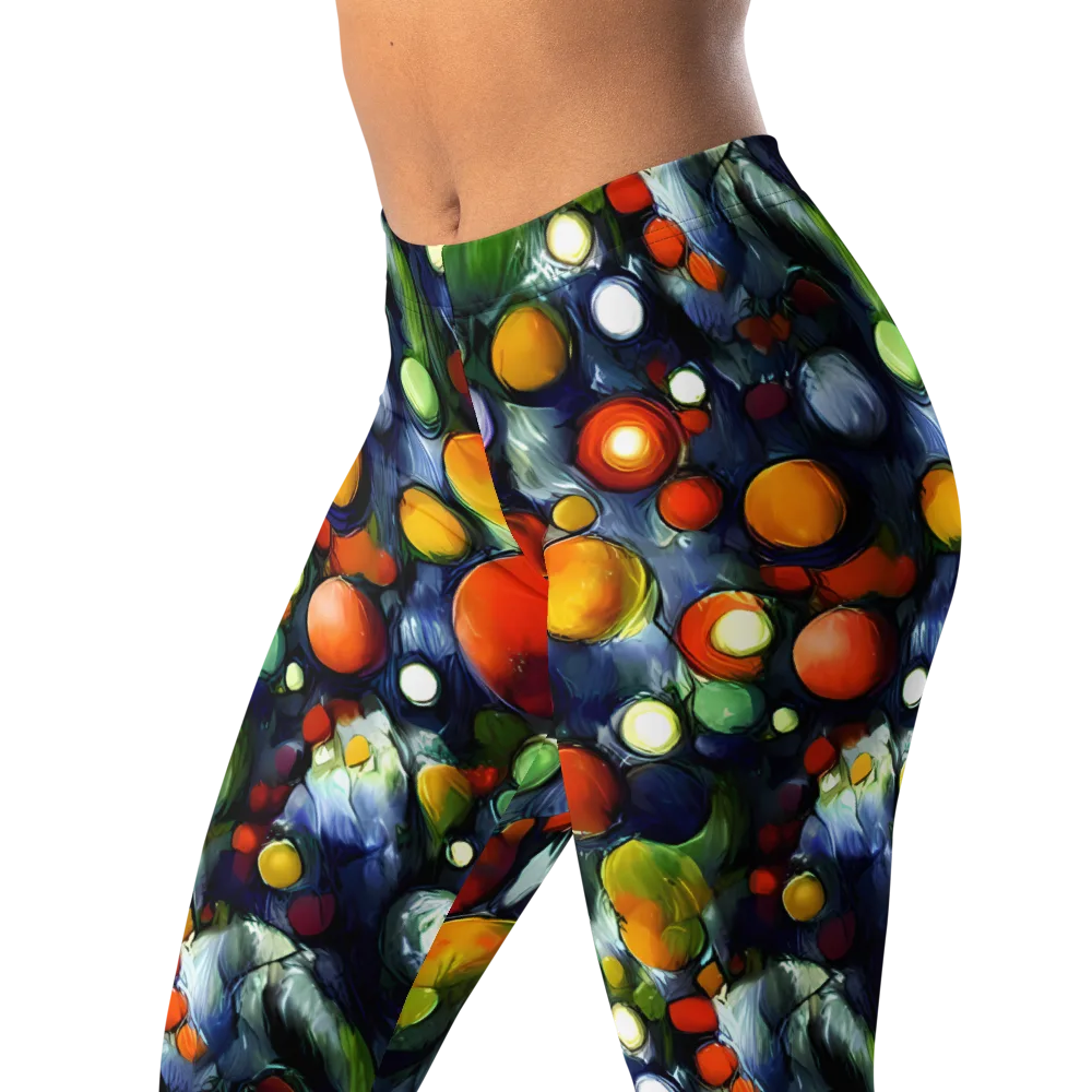 Neon Harvest on Leggings — Left Front