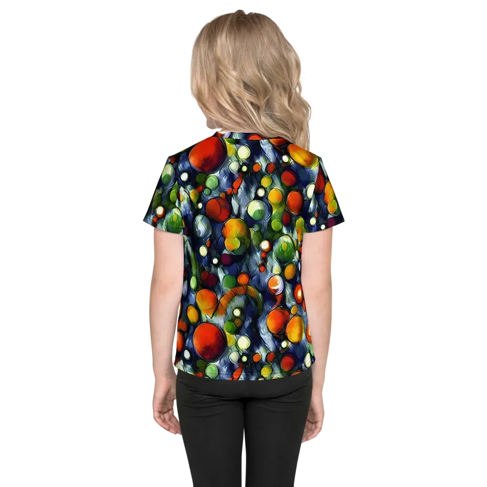 Neon Harvest on Kids Crew Neck T-Shirt — Back