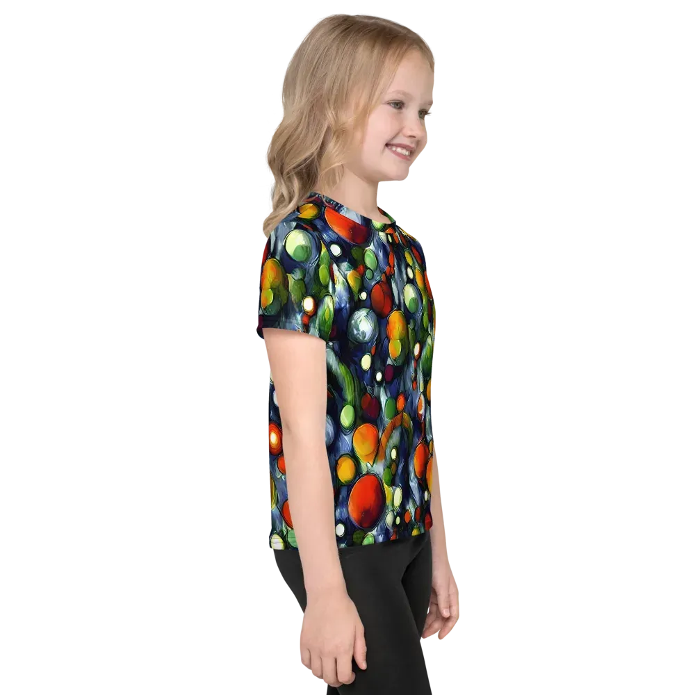 Neon Harvest on Kids Crew Neck T-Shirt — Right