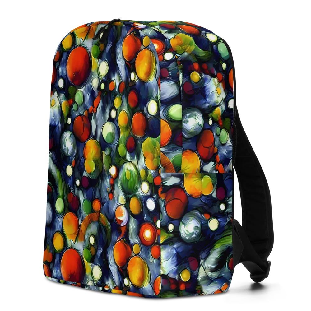 Neon Harvest on Minimalist Backpack — Left