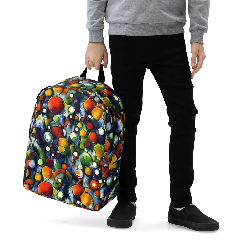 Neon Harvest on Minimalist Backpack — Zoomed-in