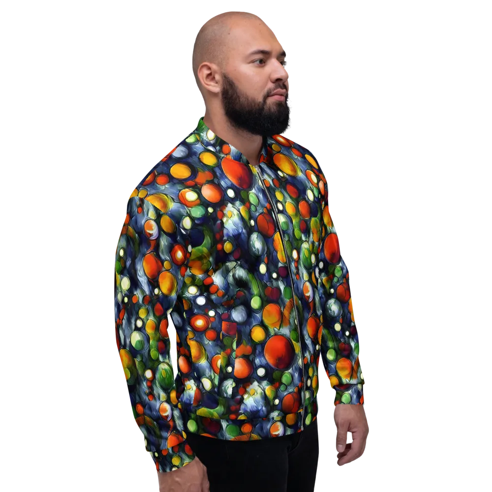 Neon Harvest on Bomber Jacket — Right