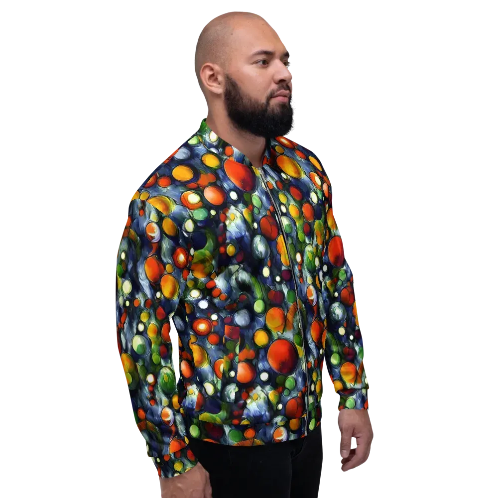Neon Harvest on Bomber Jacket — Right