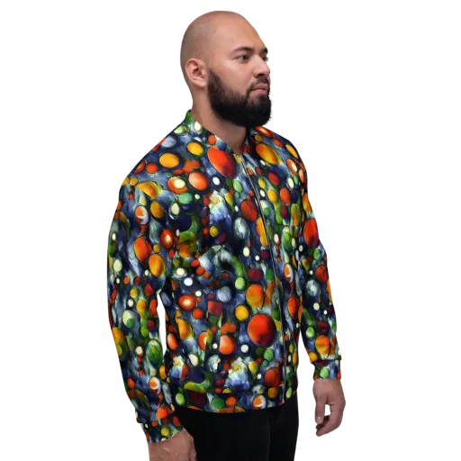 Neon Harvest on a Bomber Jacket