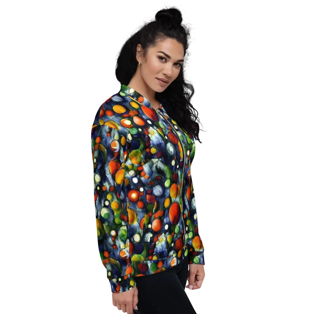 Neon Harvest on Bomber Jacket — Right