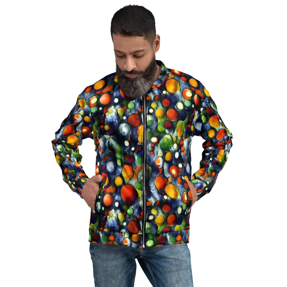 Neon Harvest on Bomber Jacket — Front