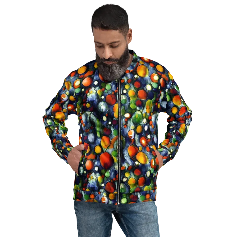 Neon Harvest on Bomber Jacket — Front