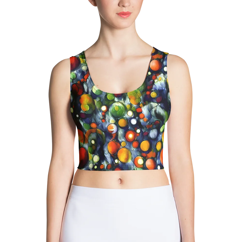 Neon Harvest on Crop Top — Front