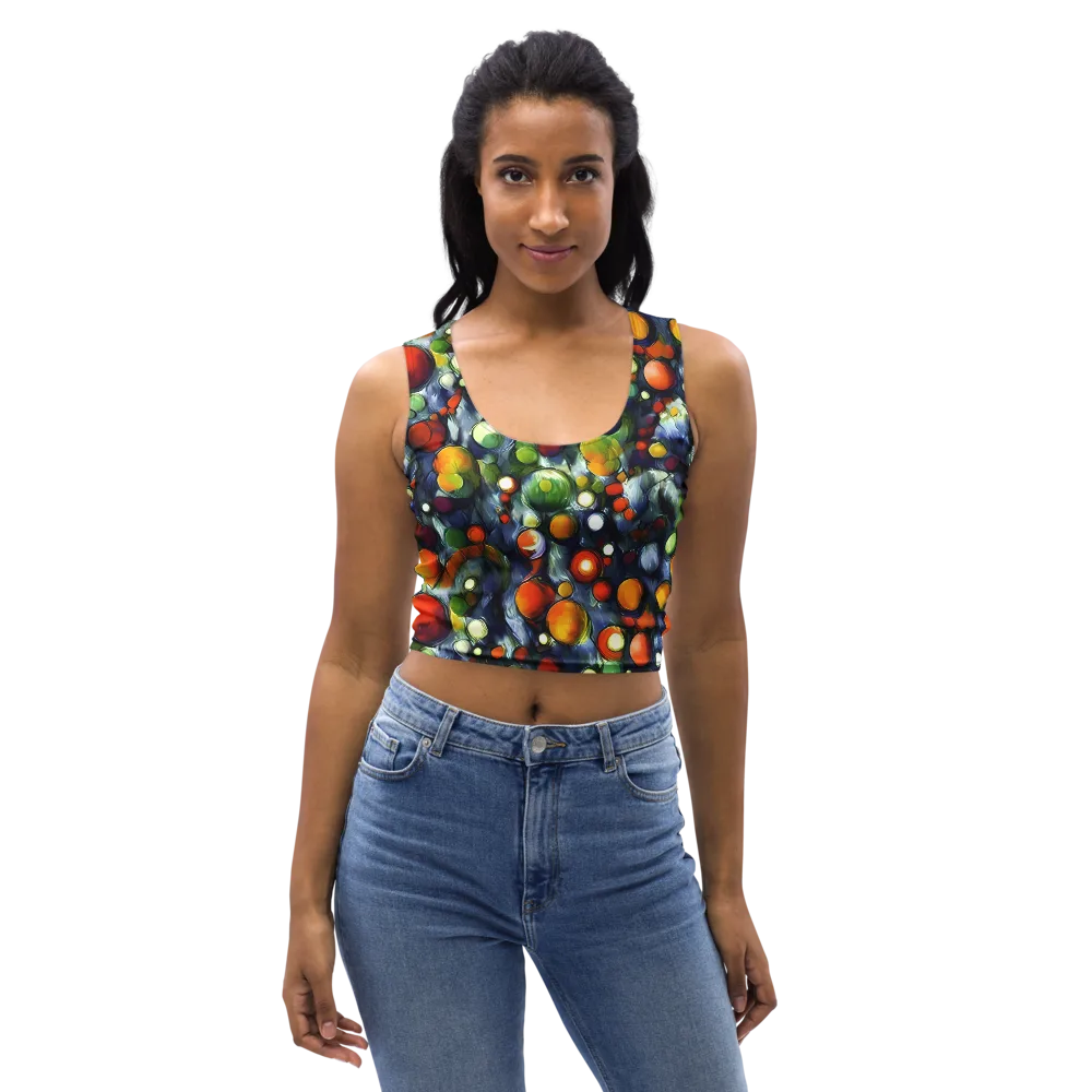 Neon Harvest on Crop Top — Front