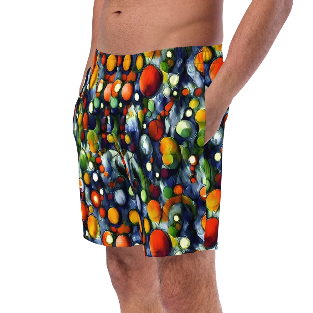 Neon Harvest on Swim Trunks — Left Front