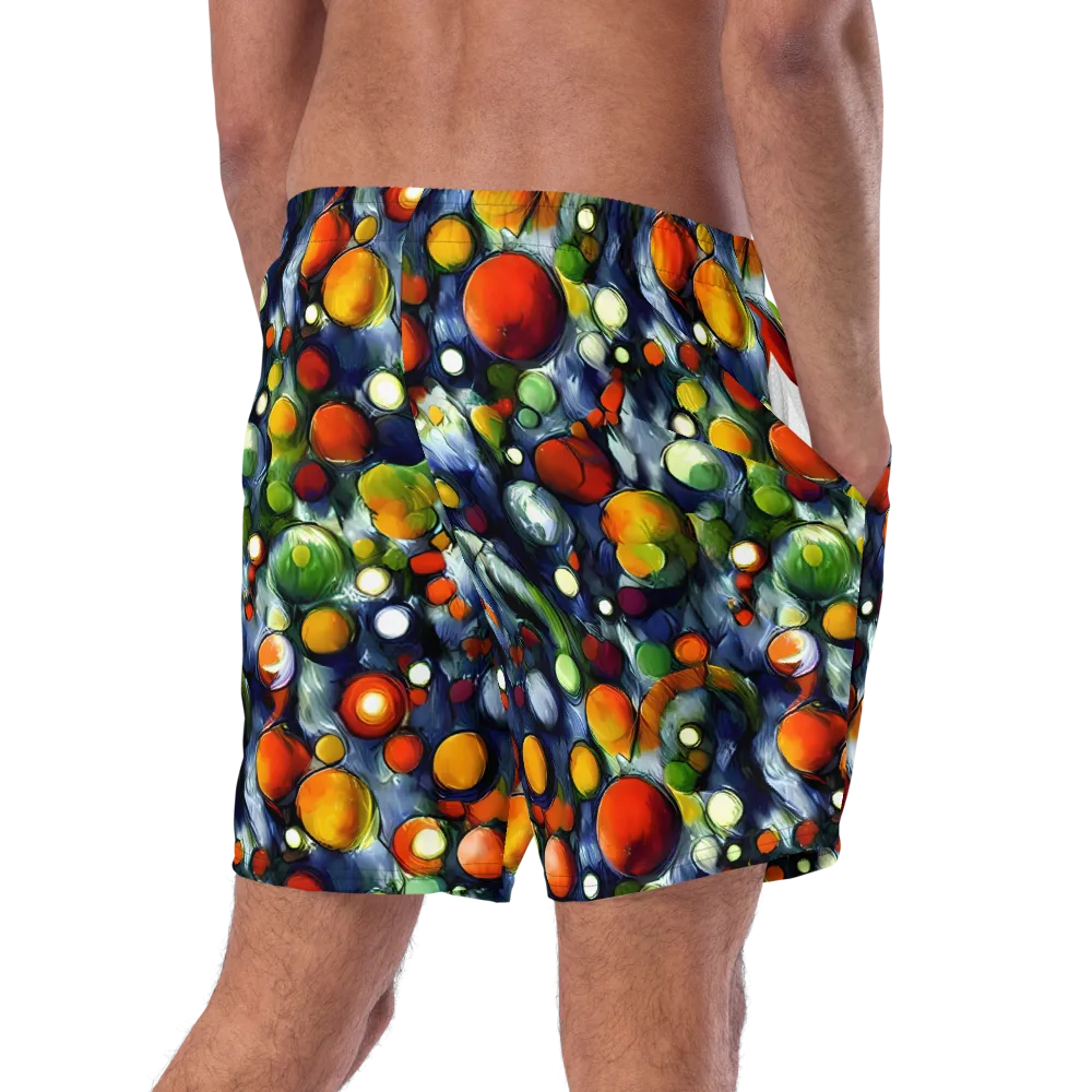 Neon Harvest on Swim Trunks — Right Back