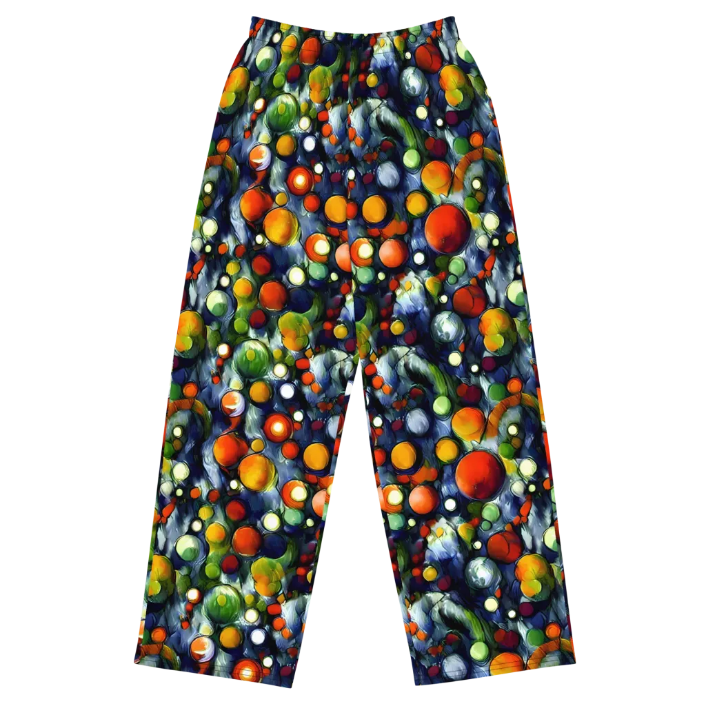 Neon Harvest on Wide-Leg Pants — Front