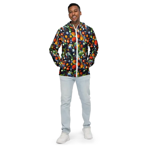 Neon Harvest on a Men's Windbreaker