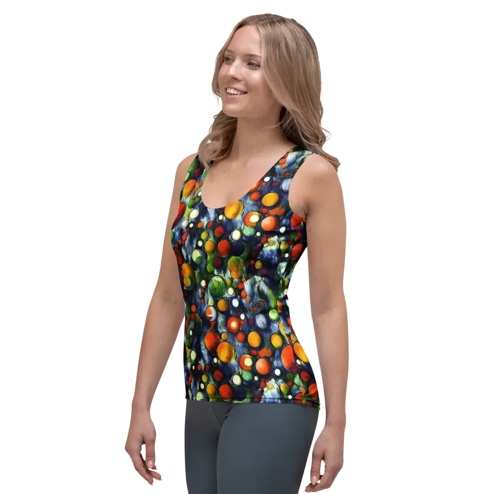 Neon Harvest on Women's Tank Top — Left Front