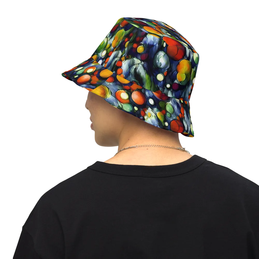 Neon Harvest on Reversible Bucket Hat — Back Inside