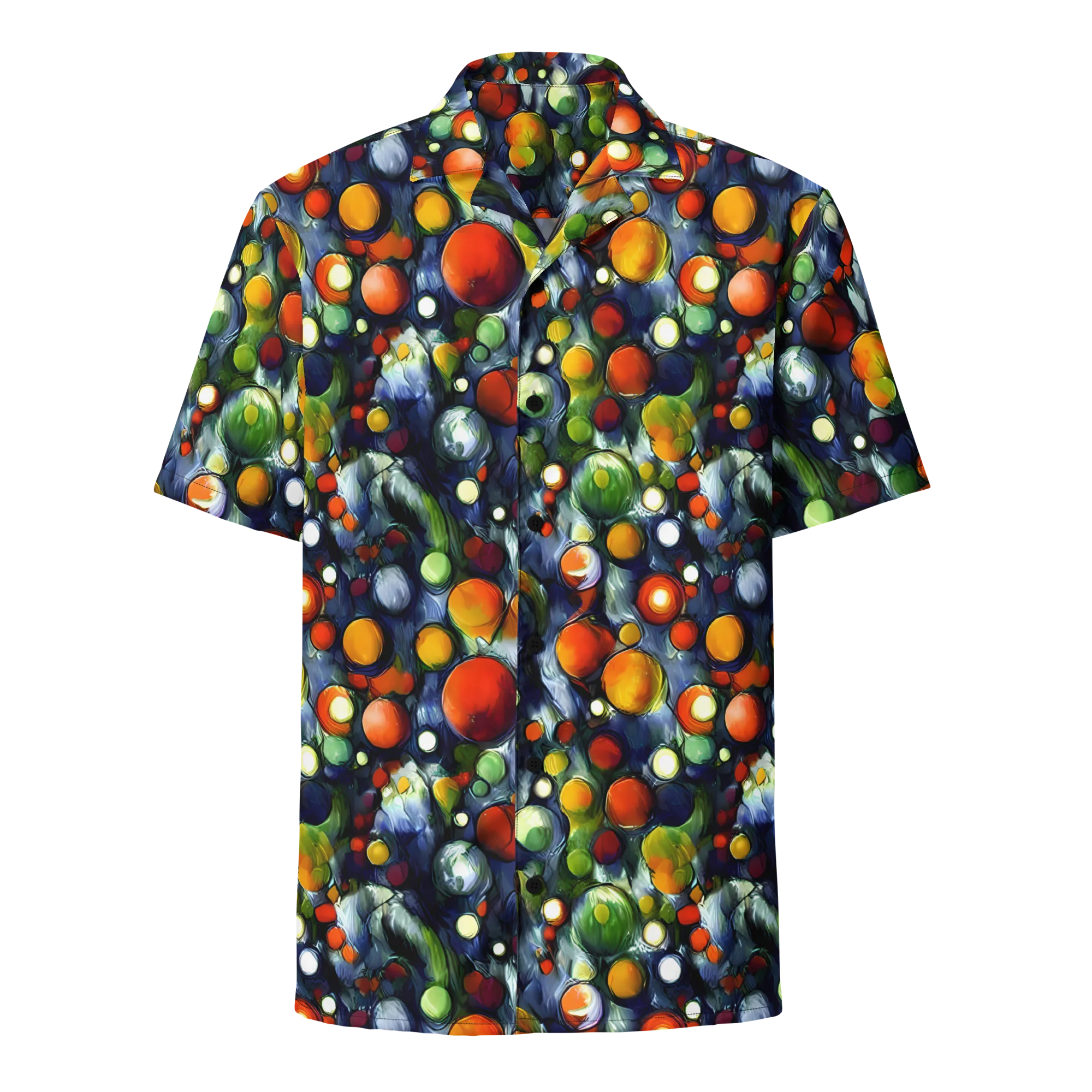 Neon Harvest on Button Shirt — Front