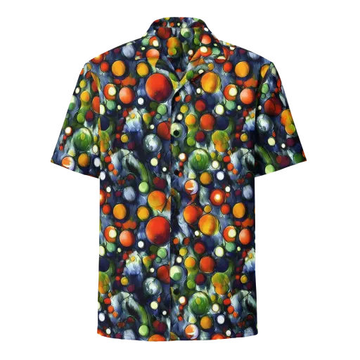 Neon Harvest on a Button Shirt