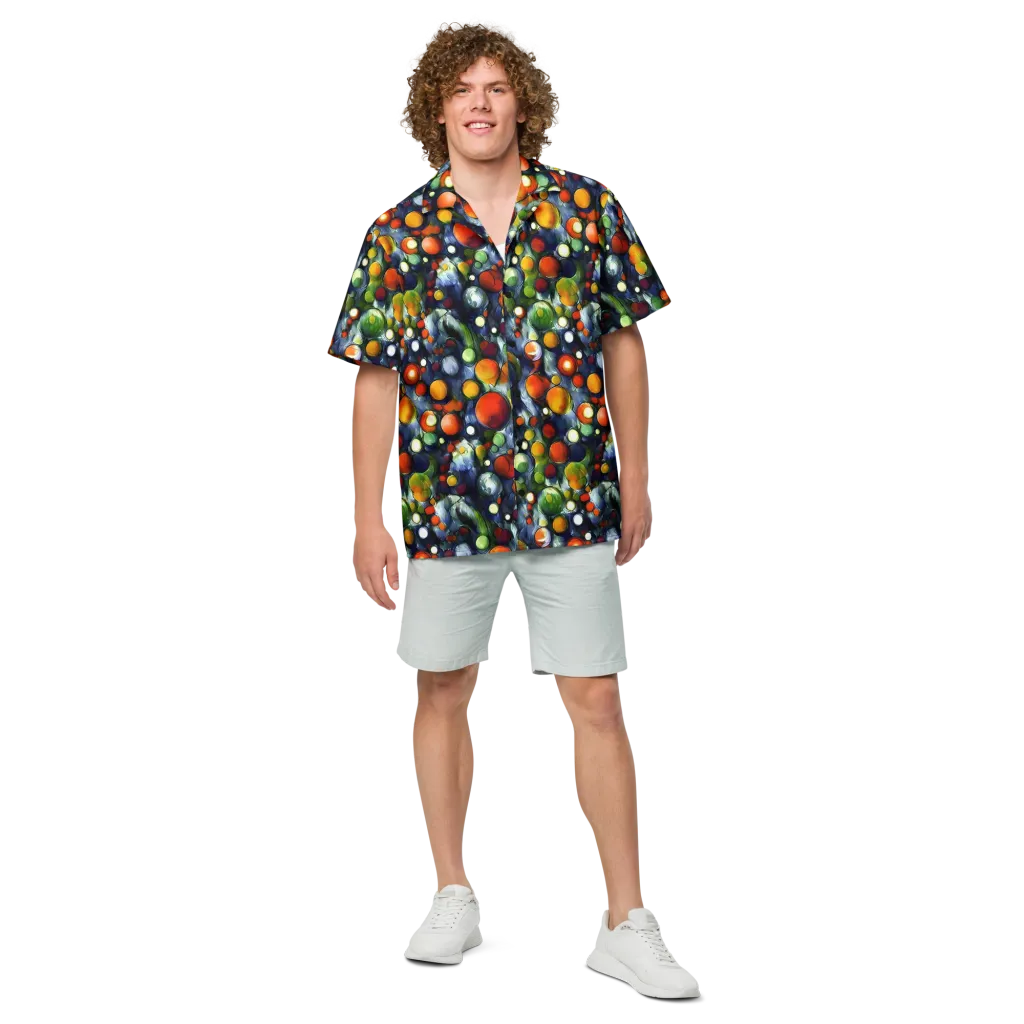 Neon Harvest on Button Shirt — Front