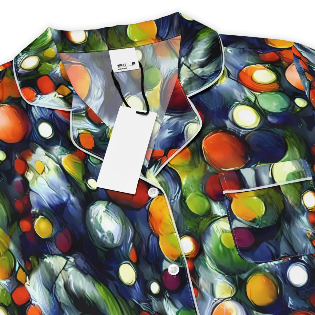 Neon Harvest on Women's Short Sleeve Pajama Top — Product details