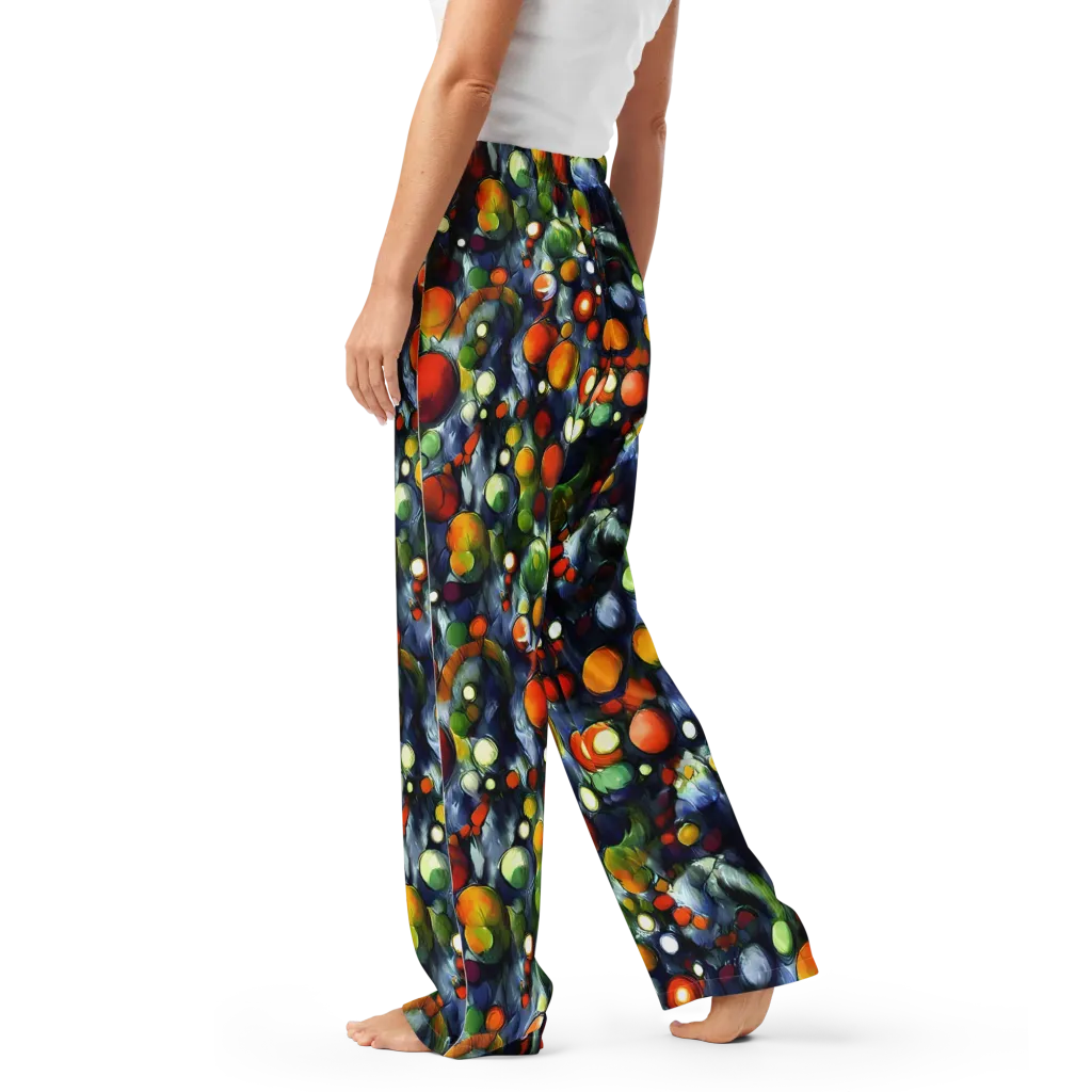 Neon Harvest on Women's Pajama Pants — Left