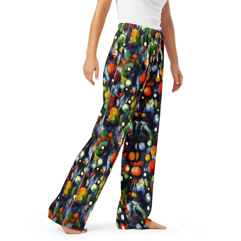 Neon Harvest on Women's Pajama Pants — Right Front