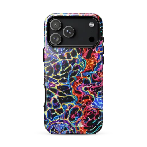Abyssal Neon Tough Case for iPhone® on model