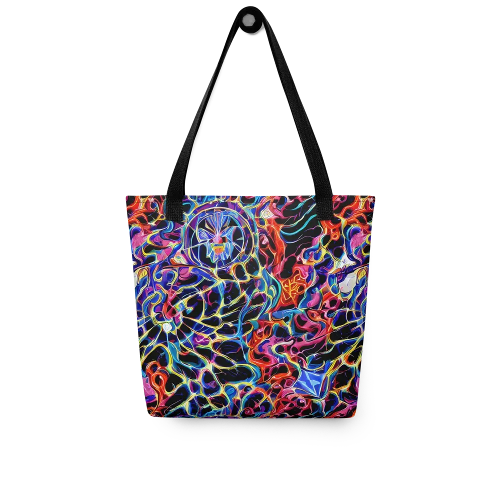 Abyssal Neon on Tote Bag — Front