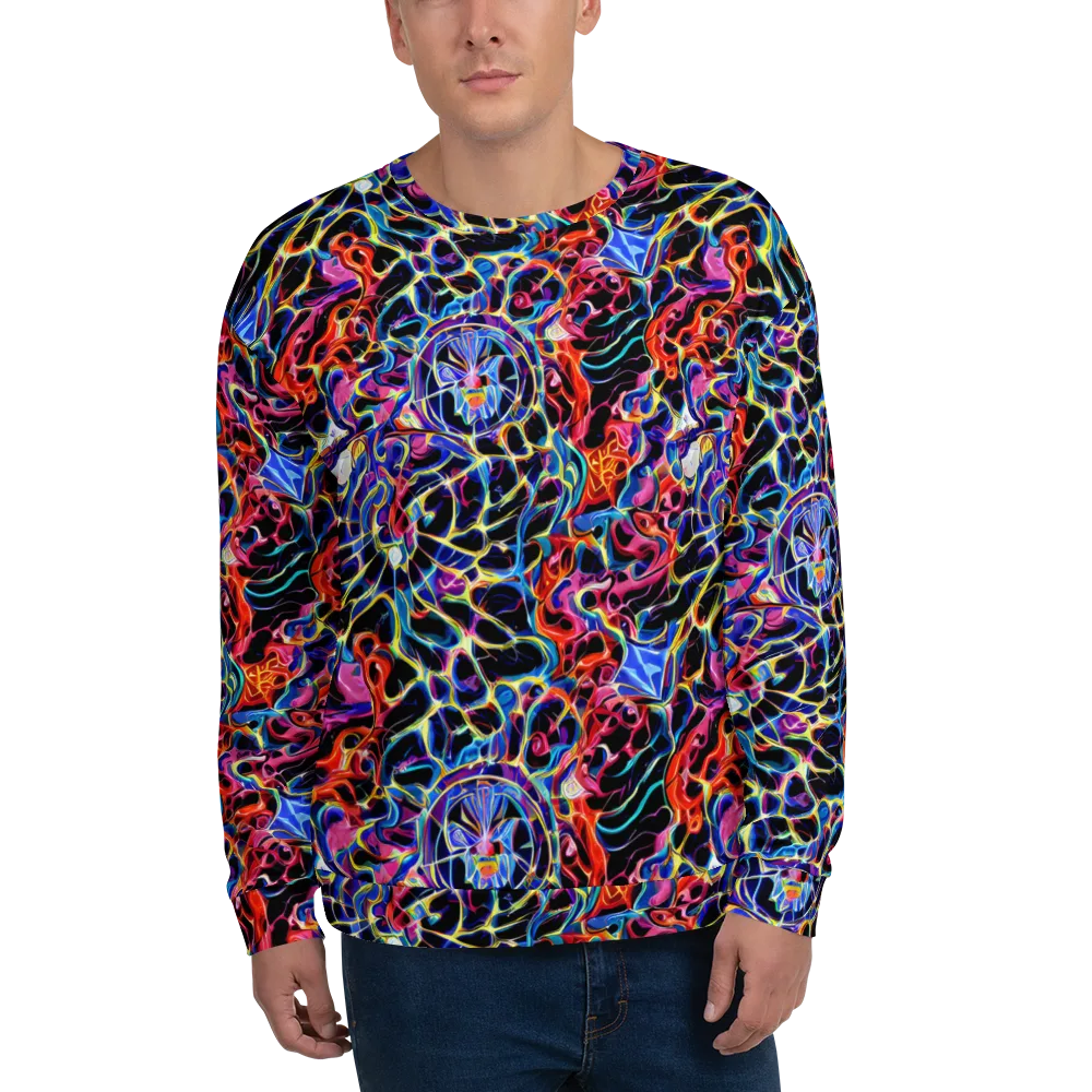 Abyssal Neon on Sweatshirt — Front