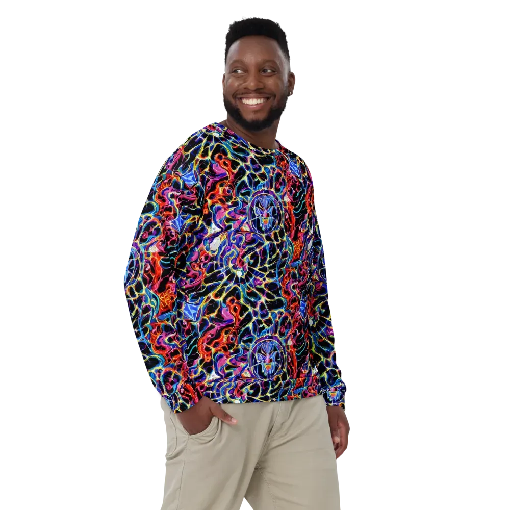 Abyssal Neon on Sweatshirt — Front