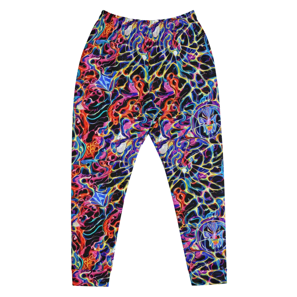 Abyssal Neon on Men's Joggers — Front