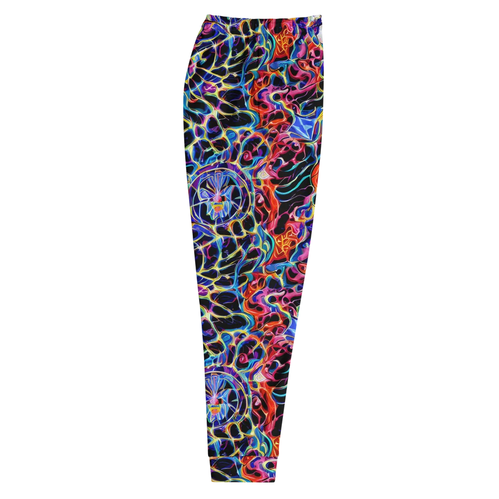 Abyssal Neon on Men's Joggers — Right