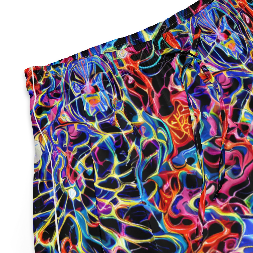 Abyssal Neon on Women's Pajama Shorts — Product details