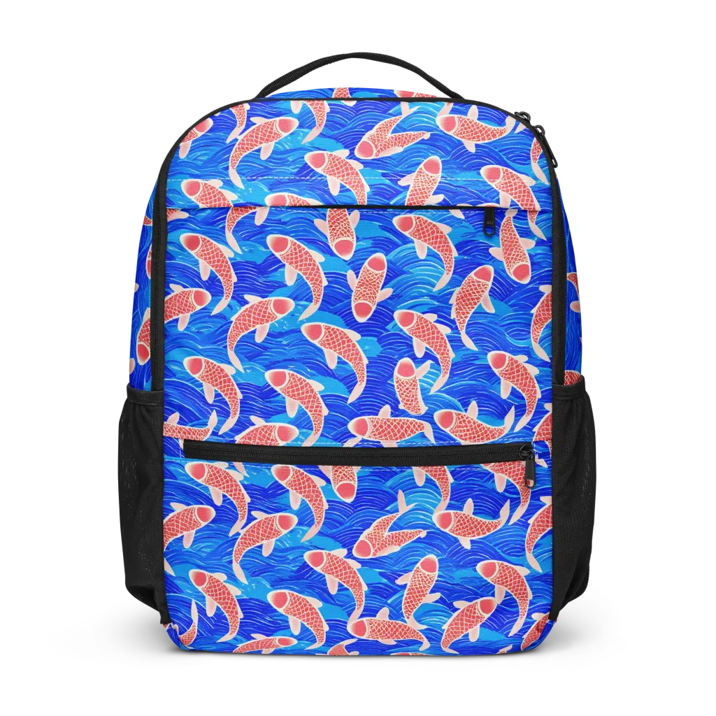 Cobalt Current on Utility Backpack — Front