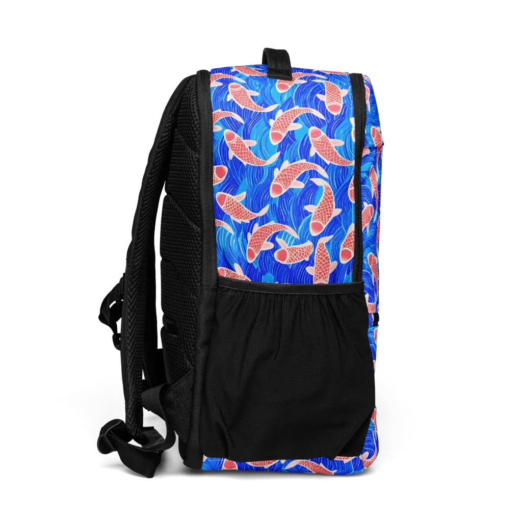 Cobalt Current on Utility Backpack — Right
