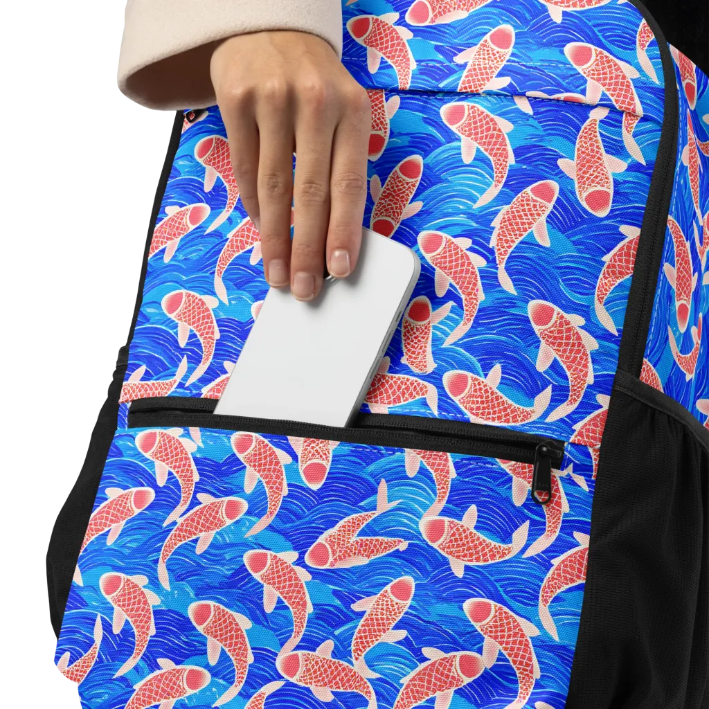 Cobalt Current on Utility Backpack — Product details