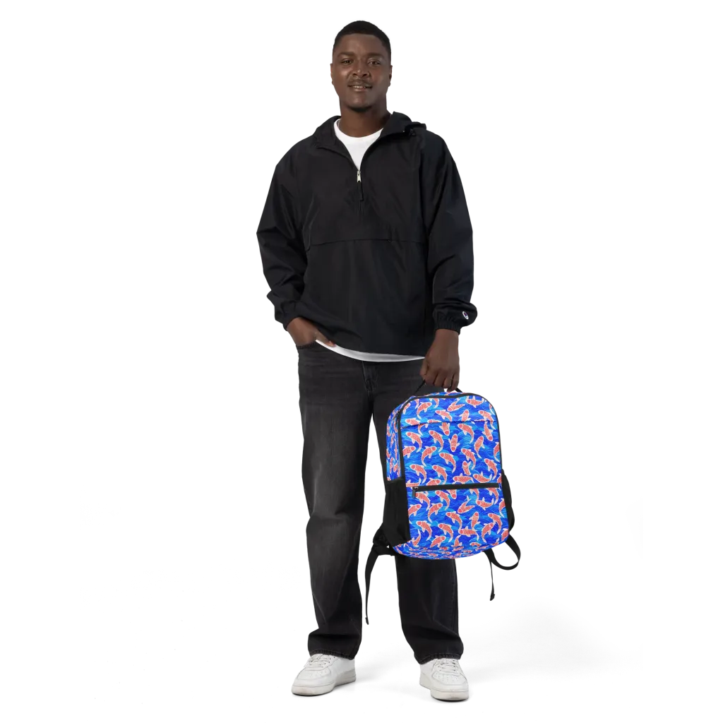 Cobalt Current on Utility Backpack — Front