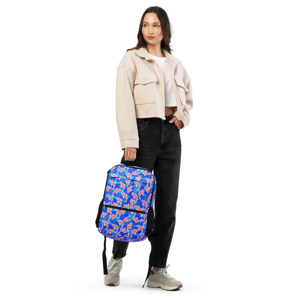 Cobalt Current on Utility Backpack — Front